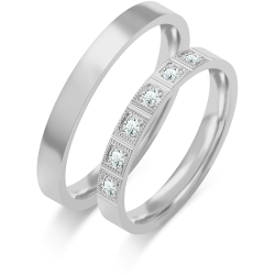 Eksklusive Vielsesringe Simply Love O450-1