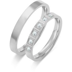 Eksklusive Vielsesringe Simply Love O450-1