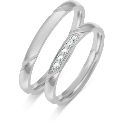 Eksklusive Vielsesringe Simply Love O451-1