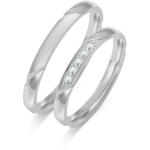 Eksklusive Vielsesringe Simply Love O451-1