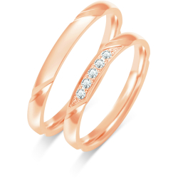 Eksklusive Vielsesringe Simply Love O451-2