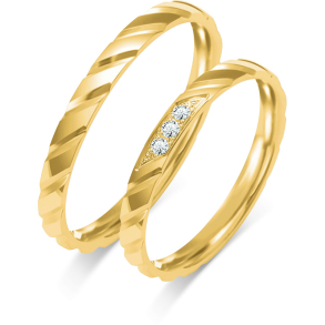 Eksklusive Vielsesringe Simply Love O452