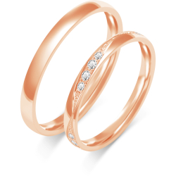 Eksklusive Vielsesringe Simply Love O453-2