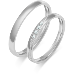 Eksklusive Vielsesringe Simply Love O453-1