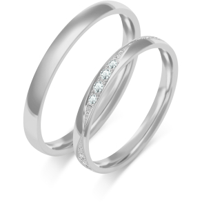 Eksklusive Vielsesringe Simply Love O453-1