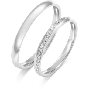 Eksklusive Vielsesringe Simply Love O455-1