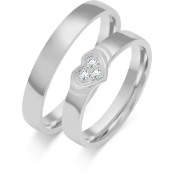 Eksklusive Vielsesringe Simply Love O457-1