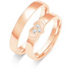 Eksklusive Vielsesringe Simply Love O457-2