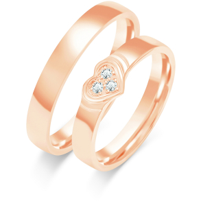 Eksklusive Vielsesringe Simply Love O457-2