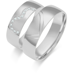 Eksklusive Vielsesringe Simply Love O460-1