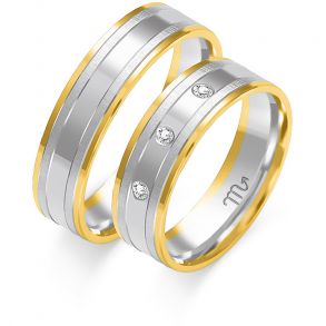 Eksklusive Vielsesringe Simply Love O48-3