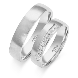 Eksklusive Vielsesringe Simply Love O50-1