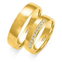 Eksklusive Vielsesringe Simply Love O50