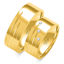 Eksklusive Vielsesringe Simply Love O51