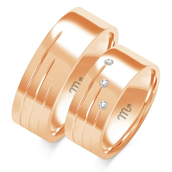 Eksklusive Vielsesringe Simply Love O51-2