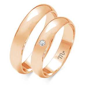 Eksklusive Vielsesringe Simply Love O54-2