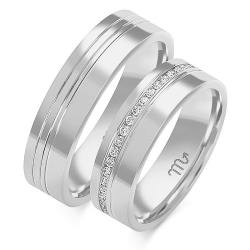 Eksklusive Vielsesringe Simply Love O55-1