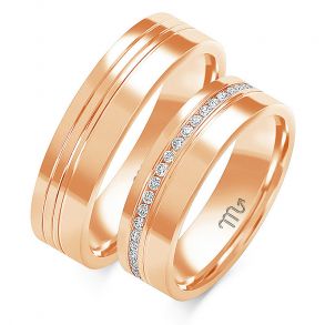 Eksklusive Vielsesringe Simply Love O55-2