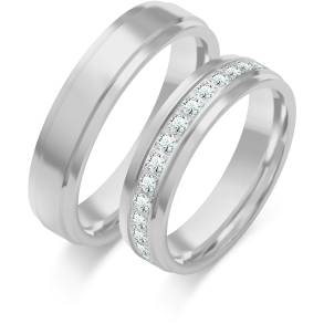 Eksklusive Vielsesringe Simply Love O58-1