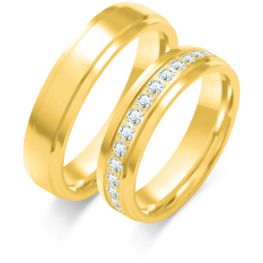 Eksklusive Vielsesringe Simply Love O58