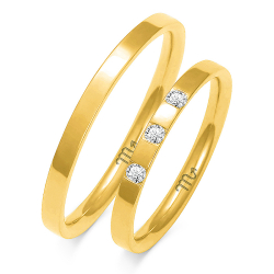 Eksklusive Vielsesringe Simply Love O61