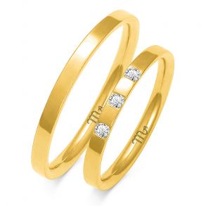 Eksklusive Vielsesringe Simply Love O61