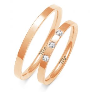Eksklusive Vielsesringe Simply Love O61-2