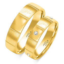 Eksklusive Vielsesringe Simply Love O62