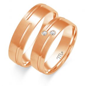 Eksklusive Vielsesringe Simply Love O63-2