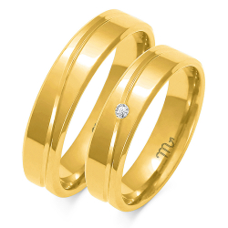 Eksklusive Vielsesringe Simply Love O64