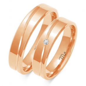 Eksklusive Vielsesringe Simply Love O64-2