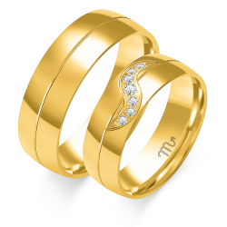 Eksklusive Vielsesringe Simply Love O68