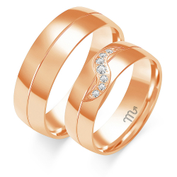 Eksklusive Vielsesringe Simply Love O68-2