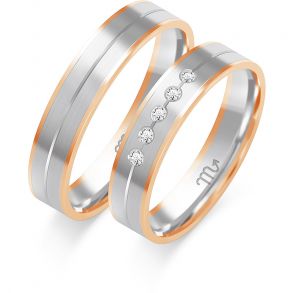 Eksklusive Vielsesringe Simply Love O78-4