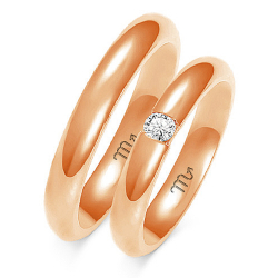 Eksklusive Vielsesringe Simply Love O82-2