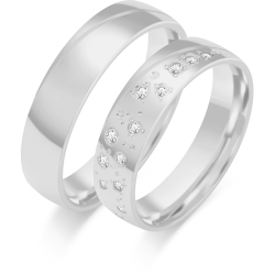 Eksklusive Vielsesringe Simply Love O84-1