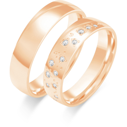 Eksklusive Vielsesringe Simply Love O84-2