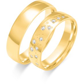 Eksklusive Vielsesringe Simply Love O84