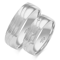 Eksklusive Vielsesringe Simply Love O86-1