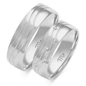 Eksklusive Vielsesringe Simply Love O86-1