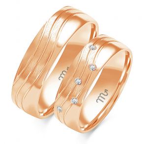 Eksklusive Vielsesringe Simply Love O86-2