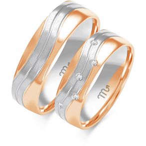 Eksklusive Vielsesringe Simply Love O86-4