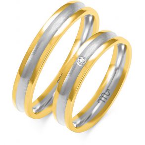 Eksklusive Vielsesringe Simply Love O89-3