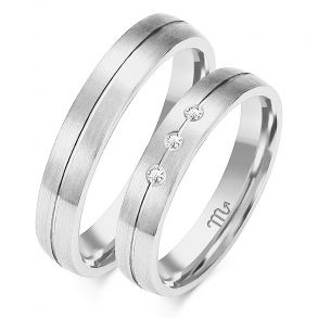 Eksklusive Vielsesringe Simply Love O97-1