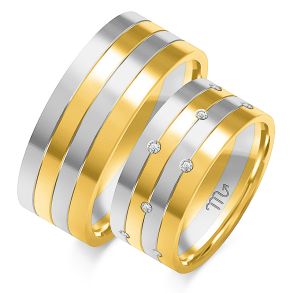 Eksklusive Vielsesringe Simply Love OE1-3