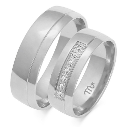 Eksklusive Vielsesringe Simply Love OE100-1