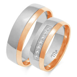 Eksklusive Vielsesringe Simply Love OE100-4