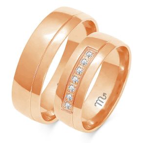 Eksklusive Vielsesringe Simply Love OE100-2