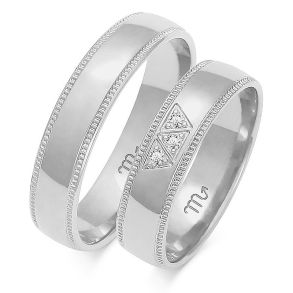 Eksklusive Vielsesringe Simply Love OE101-1