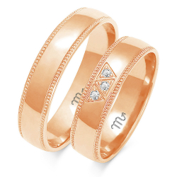 Eksklusive Vielsesringe Simply Love OE101-2